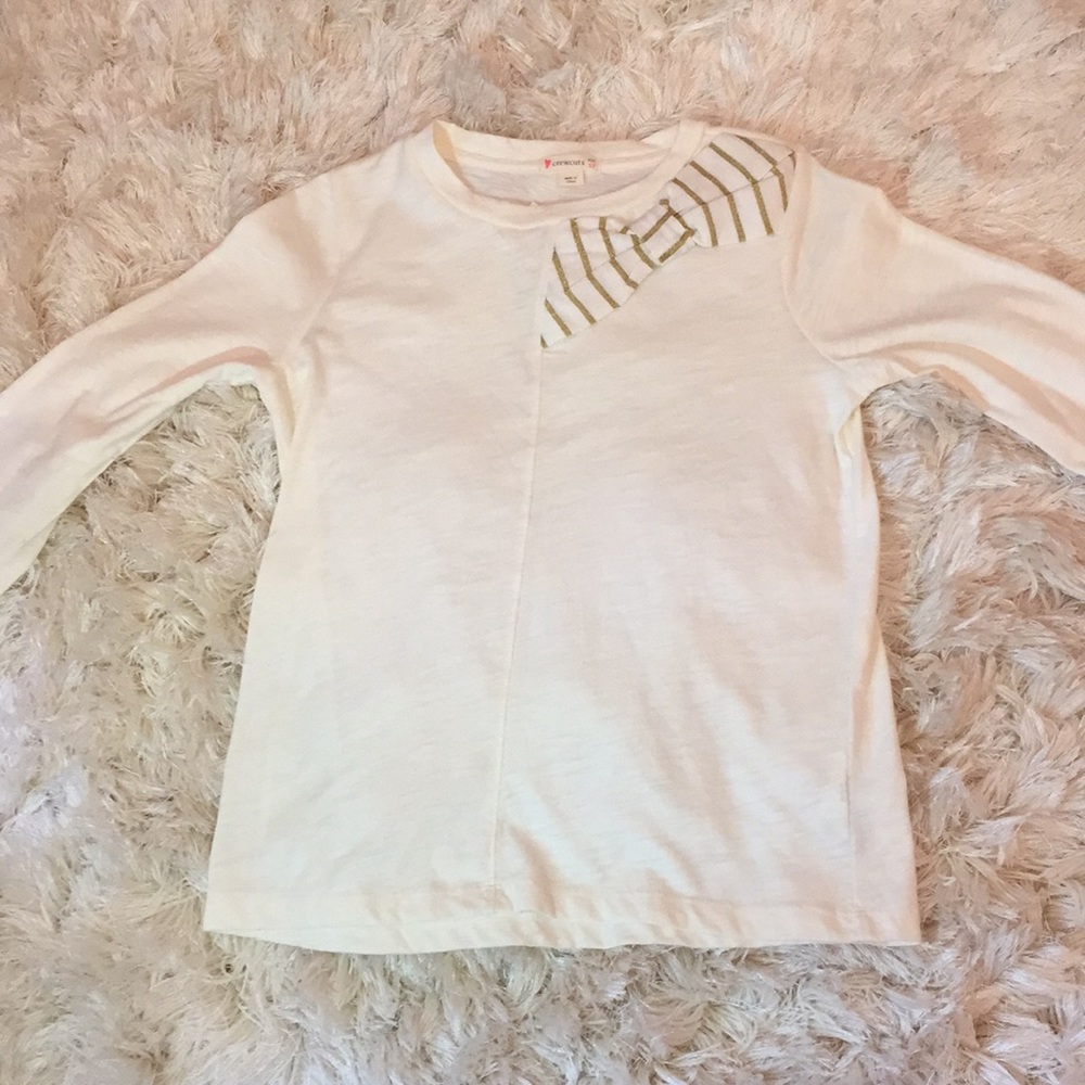 Kids Cream Long sleeve Tee